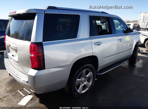 1GNSKCKC5LR246450 2020 CHEVROLET TAHOE Серебряный Задняя правая четверть