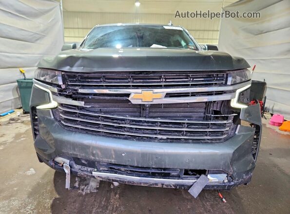 1GNSKCKT1PR513797 2023 CHEVROLET SUBURBAN Зеленый Вид спереди