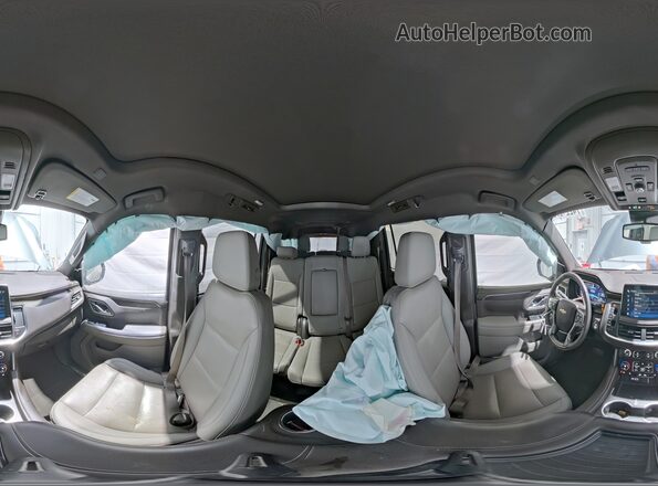 1GNSKCKT1PR513797 2023 CHEVROLET SUBURBAN Зеленый Панорамный вид салона 360°