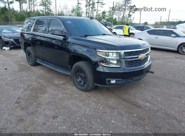 1GNSKDECXJR369076 2018 CHEVROLET TAHOE Черный Передняя правая четверть