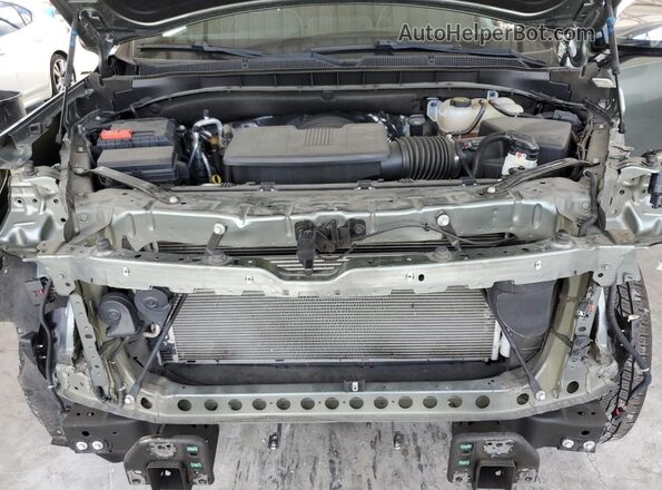 1GNSKFKD0PR276231 2023 CHEVROLET SUBURBAN Green უკანა სალონის ხედი