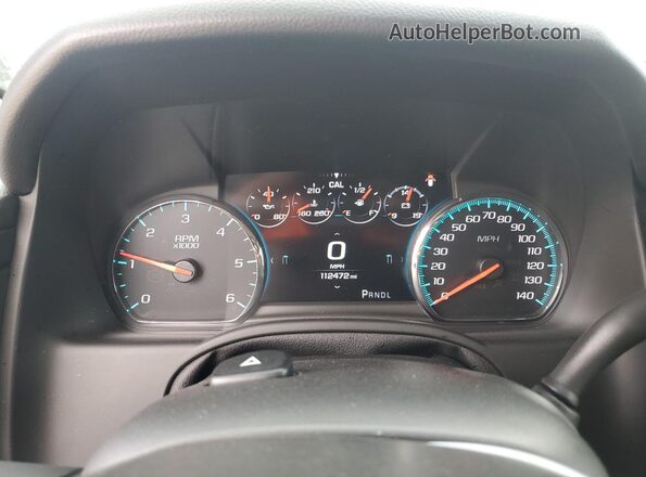 1GNSKJKCXJR360705 2018 CHEVROLET SUBURBAN Черный Вид щитка приборов