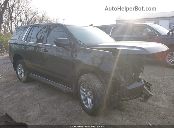 1GNSKLED0PR318925 2023 CHEVROLET TAHOE Black Передня права чверть