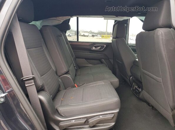 1GNSKMED8PR149355 2023 CHEVROLET TAHOE Black Widok wnętrza z tyłu