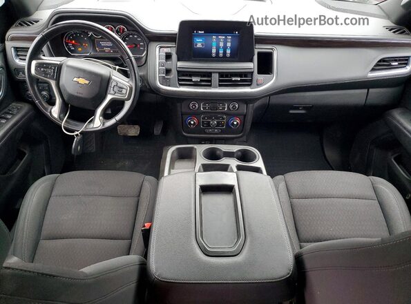 1GNSKMED8PR149355 2023 CHEVROLET TAHOE Black Widok deski rozdzielczej