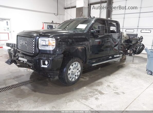 1GT12UE88GF199214 2016 GMC SIERRA Черный Передняя левая четверть
