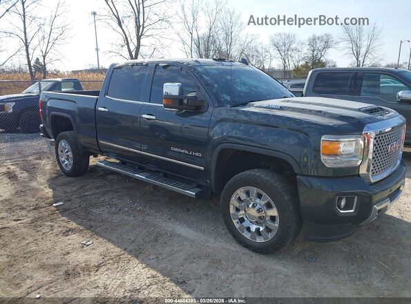 1GT12UEY1HF211897 2017 GMC SIERRA Dark Blue Передняя правая четверть