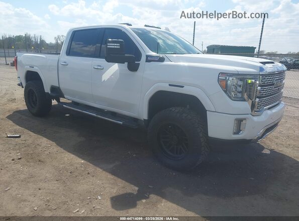 1GT19REY8MF292206 2021 GMC SIERRA Белый Передняя правая четверть