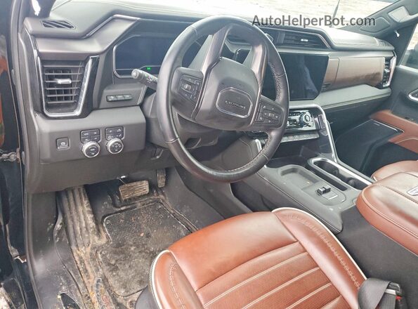 1GT4UXEYXSF151232 2025 GMC SIERRA Black Vista del salpicadero