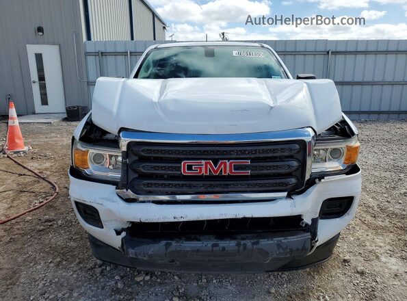 1GTG5BEN2J1107353 2018 GMC CANYON Белый Вид спереди