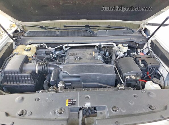 1GTG5CEA7G1209498 2016 GMC CANYON White Widok wnętrza z tyłu