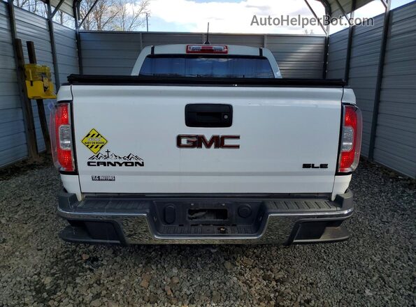 1GTG5CEA7G1209498 2016 GMC CANYON White Widok z tyłu