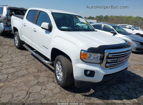 1GTG5CEN7K1242075 2019 GMC CANYON Белый Передняя правая четверть