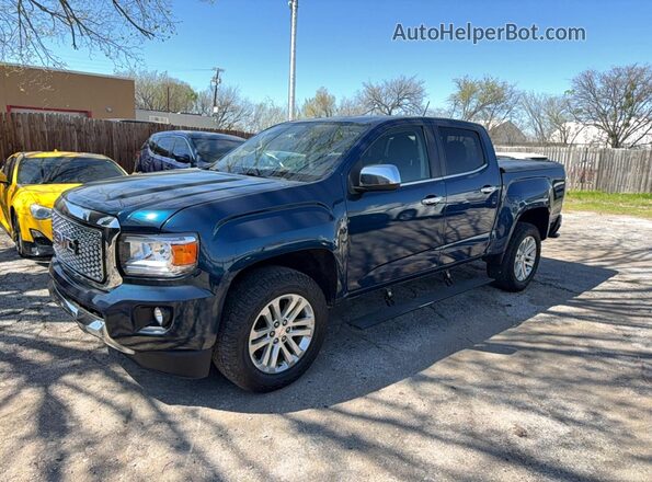1GTG5DEN3K1345547 2019 GMC CANYON Синий Задняя правая четверть