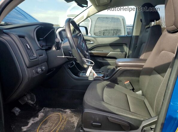 1GTG6CEN3N1284776 2022 GMC CANYON Синий Вид салона спереди