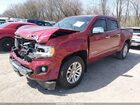 2017 Gmc Canyon Slt Red vin: 1GTG6DEN3H1269253