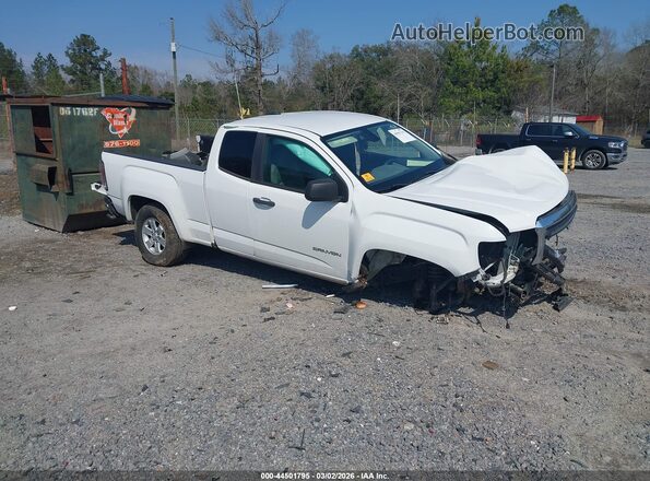 1GTH5BEN2L1177815 2020 GMC CANYON Белый Передняя правая четверть
