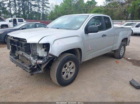 1GTH5BEN9L1215136 2020 GMC CANYON Серебряный Передняя левая четверть