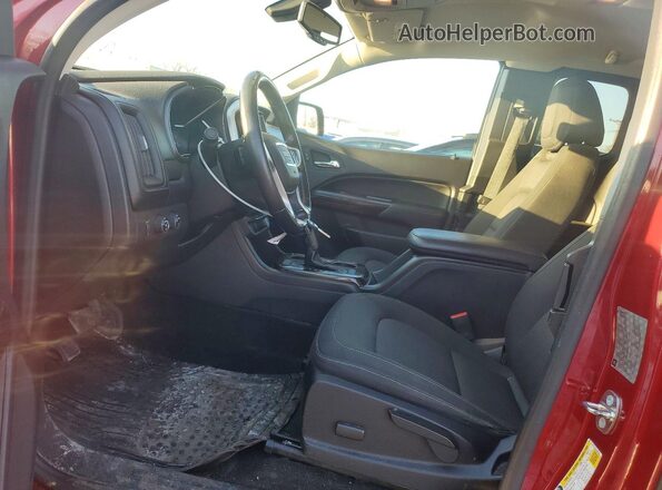 1GTH6CEA7H1269722 2017 GMC CANYON Красный Вид салона спереди