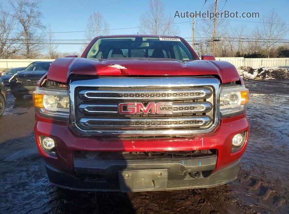 1GTH6CEA7H1269722 2017 GMC CANYON Красный Вид спереди