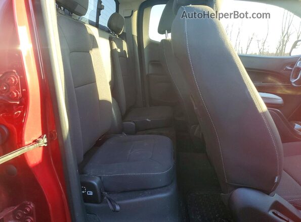 1GTH6CEA7H1269722 2017 GMC CANYON Красный Вид задних сидений