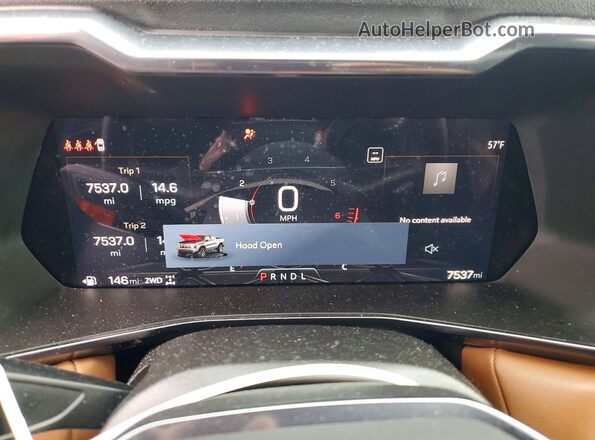 1GTP2DEK6S1178969 2025 GMC CANYON Серебряный Вид щитка приборов