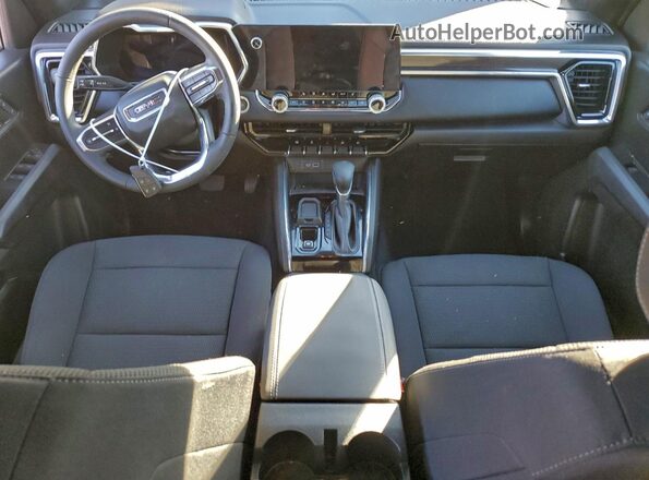 1GTP5BEK1R1187360 2024 GMC CANYON Red Widok deski rozdzielczej