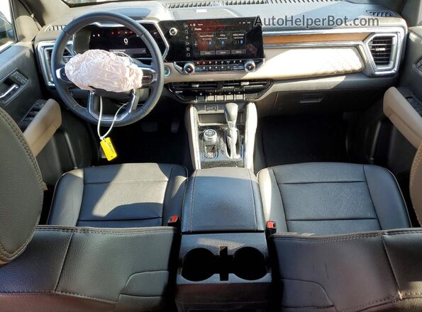 1GTP6FEK1P1103247 2023 GMC CANYON Black Dashboard view