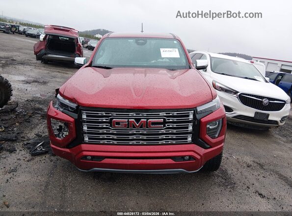 1GTP6FEK2R1299945 2024 GMC CANYON Red Widok wnętrza z tyłu