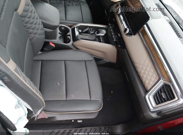 1GTP6FEK2R1299945 2024 GMC CANYON Red Widok wnętrza z przodu