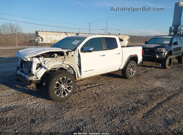 1GTP6FEK9P1260637 2023 GMC CANYON Белый Передняя левая четверть
