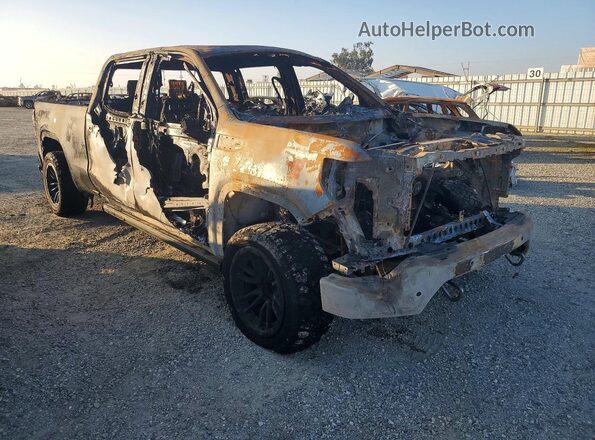 1GTP8FED0KZ340642 2019 GMC SIERRA Black Передня права чверть
