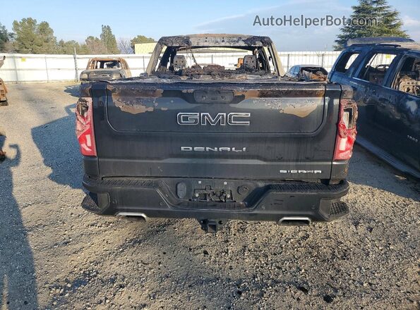 1GTP8FED0KZ340642 2019 GMC SIERRA Black Вид ззаду