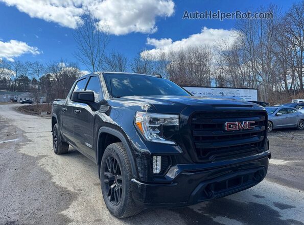 1GTP9CEK0LZ137505 2020 GMC SIERRA Черный Передняя левая четверть