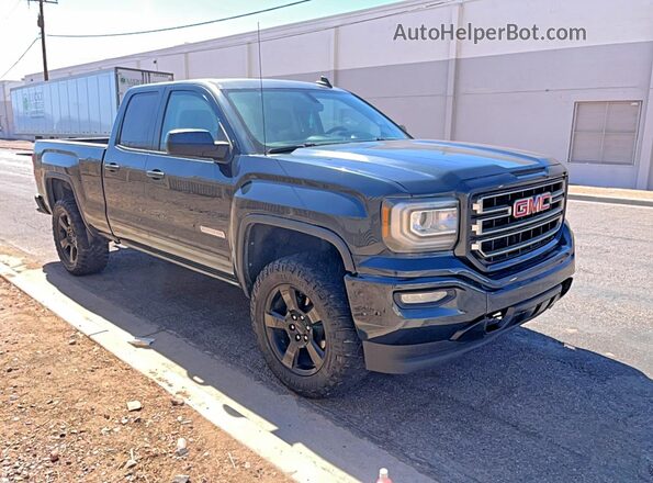 1GTR1LEC3JZ282222 2018 GMC SIERRA Синий Задняя левая четверть