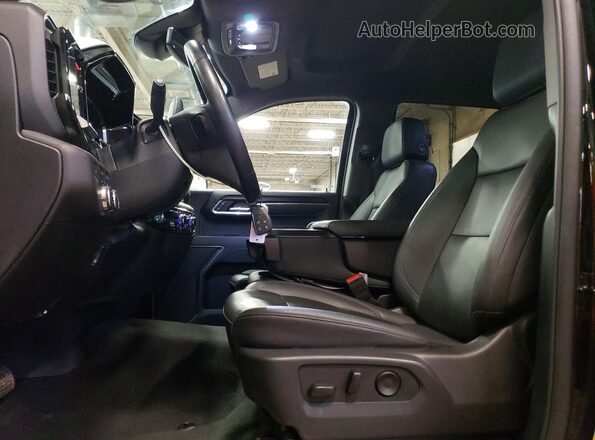 1GTUUDED1SZ220190 2025 GMC SIERRA Black Vista interior delantera