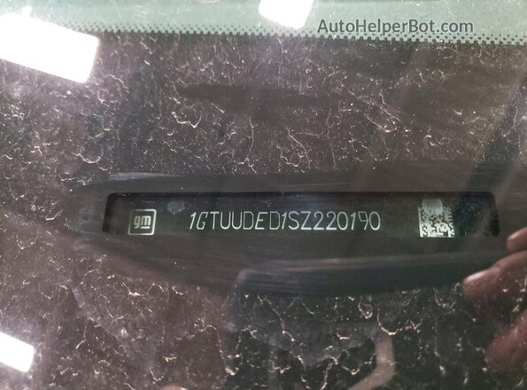 1GTUUDED1SZ220190 2025 GMC SIERRA Black Vista del compartimento del motor