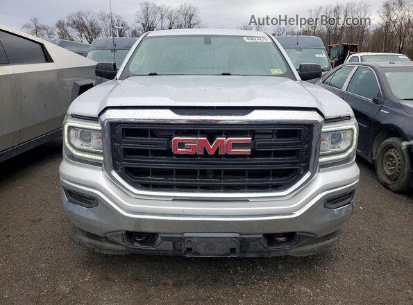 1GTV2LEC2JZ181541 2018 GMC SIERRA Silver Front view
