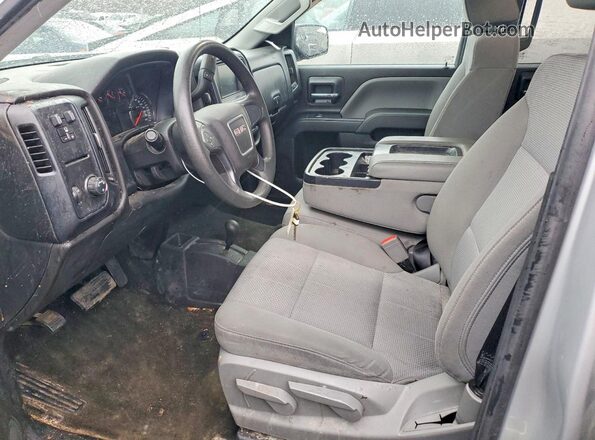 1GTV2LEC2JZ181541 2018 GMC SIERRA Silver Front interior view