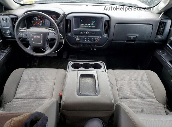 1GTV2LEC2JZ181541 2018 GMC SIERRA Silver Dashboard view