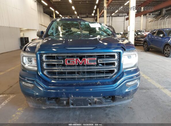 1GTV2MEC0HZ258472 2017 GMC SIERRA Blue Widok zestawu wskaźników