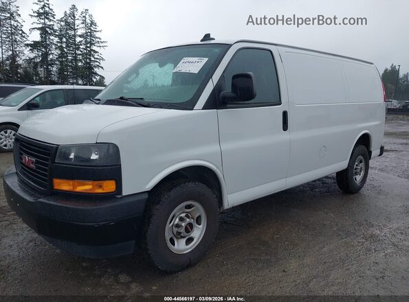 1GTW7AFG3L1253974 2020 GMC SAVANA CARGO White Przód lewy