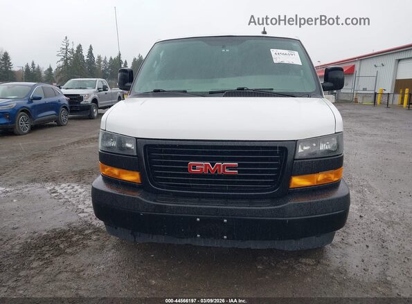 1GTW7AFG3L1253974 2020 GMC SAVANA CARGO White Widok zestawu wskaźników
