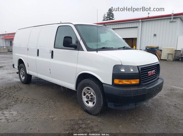 1GTW7AFG3L1253974 2020 GMC SAVANA CARGO White Przód prawy