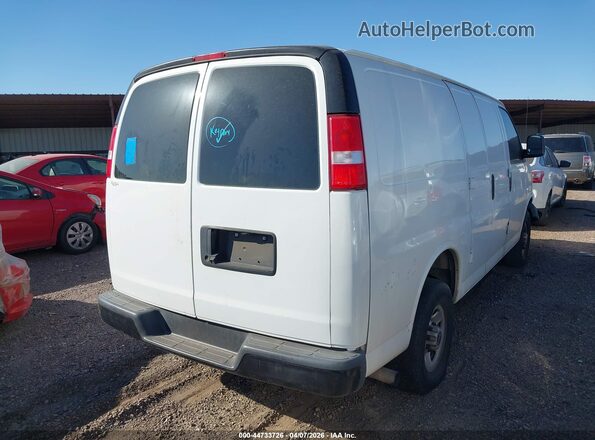 1GTW7AFP3L1261301 2020 GMC SAVANA CARGO Белый Задняя правая четверть