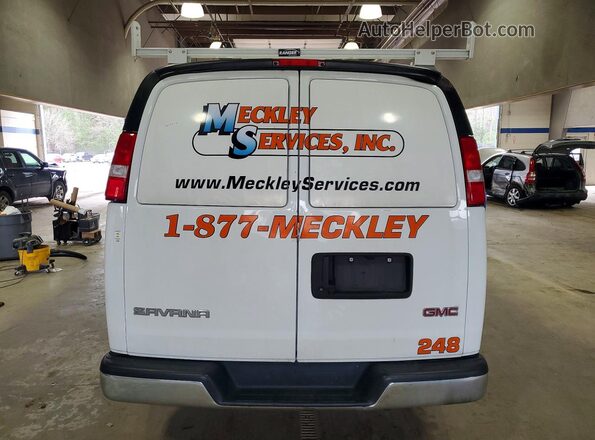 1GTW7AFPXP1225370 2023 GMC SAVANA Белый Вид сзади
