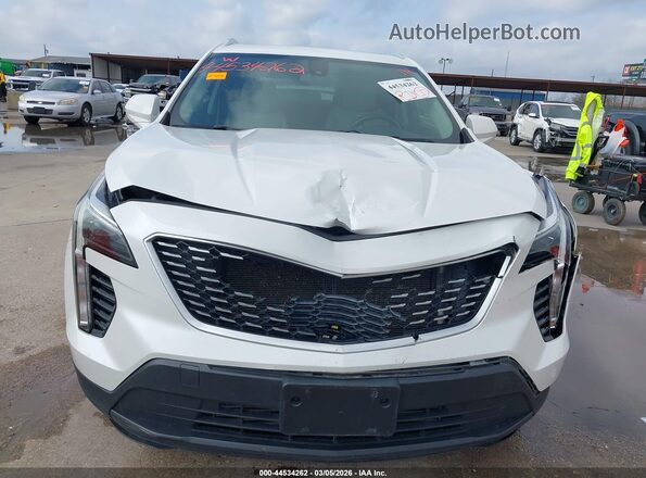 1GYAZAR4XKF159771 2019 CADILLAC XT4 White Widok zestawu wskaźników