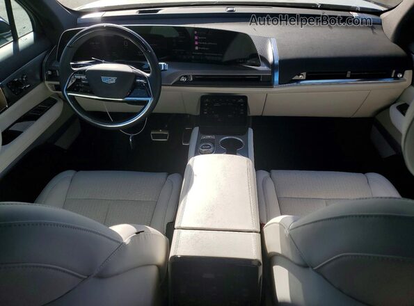 1GYC3KML1TZ703752 2026 CADILLAC VISTIQ Серебряный Вид панели приборов