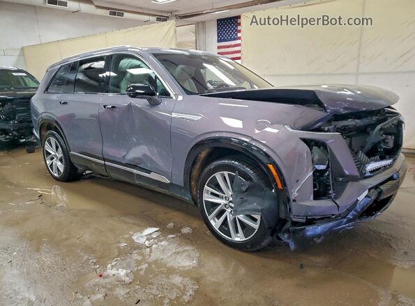 1GYC3KML7TZ705960 2026 CADILLAC VISTIQ Фиолетовый Передняя правая четверть