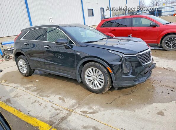 1GYFZBR44RF199057 2024 CADILLAC XT4 Черный Передняя правая четверть